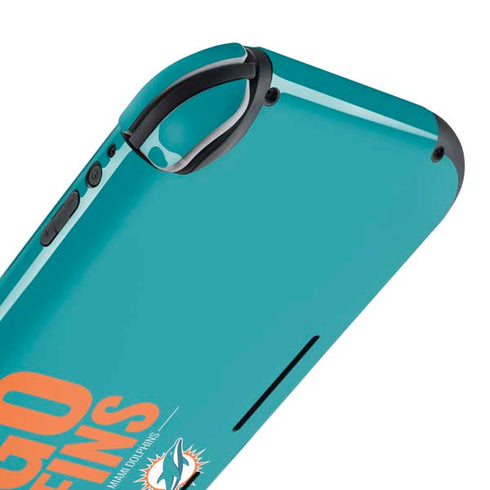 NFL Miami Dolphins Team Motto Nintendo Switch Lite Skin